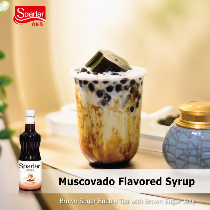 009 3391045 Muscovado flavored syrup Brown Sugar Milk Tea 01